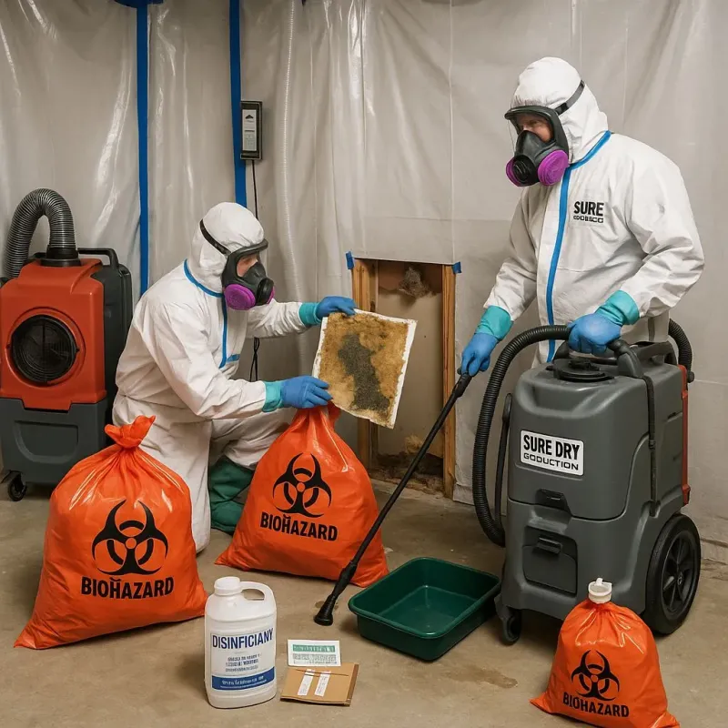 Contaminated Water Handling Protocols process in Trenton, ME