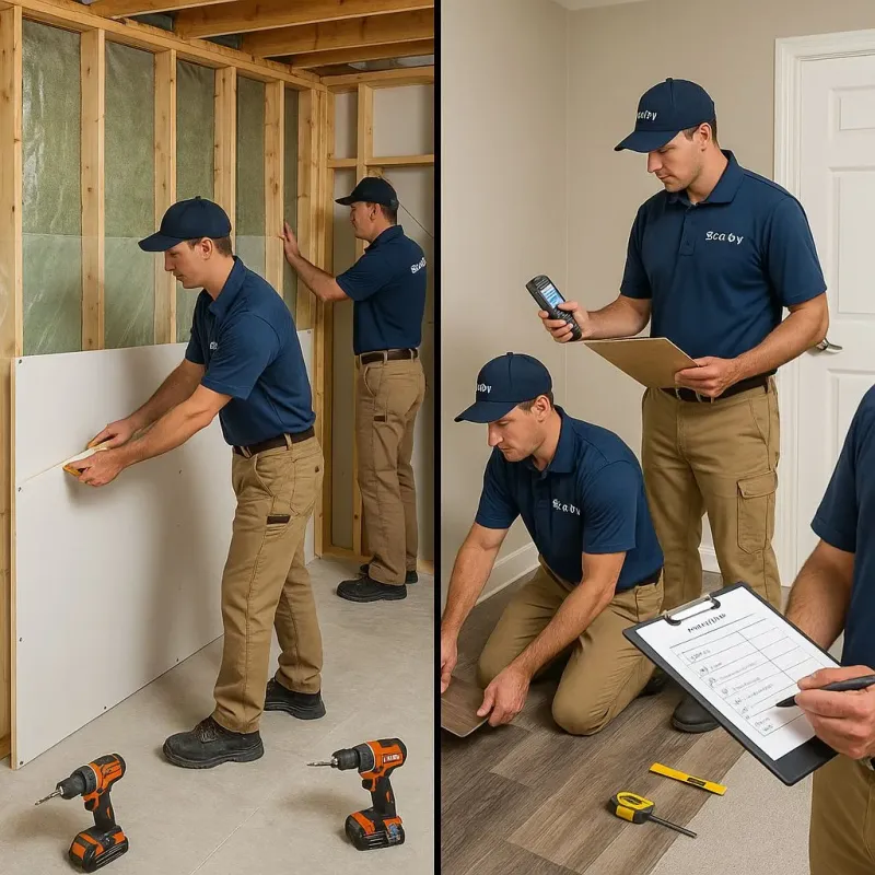 Repairs and Reconstruction process in Trenton, ME